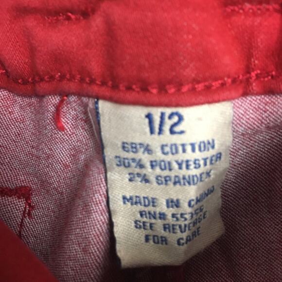 Blue Spice Short Shorts Red Juniors 1 / 2 - Picture 15 of 16